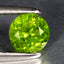 0.83 ct Round (5.52 x 5.48 mm) UnHeated Green Natural Grossular Garnet Gemstone