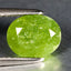 1.44 ct Oval (8.37 x 6.76 mm) UnHeated Green Natural Grossular Garnet Gemstone