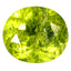 0.91 ct Oval (6.60 x 5.78 mm) UnHeated Green Natural Grossular Garnet Gemstone