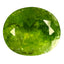 1.45 ct Oval (7.59 x 6.58 mm) UnHeated Green Natural Grossular Garnet Gemstone