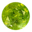 1.27 ct Round (6.86 x 6.95 mm) UnHeated Nigeria Green Natural Grossular Garnet