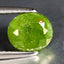 1.19 ct Oval (7.23 x 6.31 mm) UnHeated Green Natural Grossular Garnet Gemstone