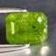 0.90 ct Octagon Cut (6.22 x 4.71 mm) UnHeated Green Natural Grossular Garnet