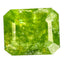 1.51 ct Octagon Cut (6.66 x 5.59 mm) UnHeated Green Natural Grossular Garnet