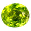 0.98 ct Oval (6.61 x 5.75 mm) UnHeated Green Natural Grossular Garnet Gemstone