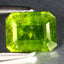 1.57 ct Octagon Cut (7.39 x 5.91 mm) UnHeated Green Natural Grossular Garnet