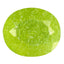 0.88 ct Oval Cut (6.69 x 5.68 mm) UnHeated Green Natural Grossular Garnet