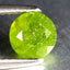 0.84 ct Round (5.86 x 5.81 mm) UnHeated Green Natural Grossular Garnet Gemstone