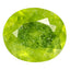0.81 ct Oval (6.71 x 5.81 mm) UnHeated Green Natural Grossular Garnet Gemstone
