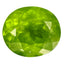 1.39 ct Oval (7.11 x 6.22 mm) UnHeated Green Natural Grossular Garnet Gemstone