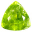 1.25 ct Trillion Cut (7.00 x 6.82 mm) UnHeated Green Natural Grossular Garnet