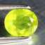0.89 ct Oval (6.42 x 5.42 mm) UnHeated Green Natural Grossular Garnet Gemstone