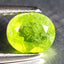 0.79 ct Oval (6.36 x 5.39 mm) UnHeated Green Natural Grossular Garnet Gemstone