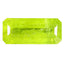 1.06 ct Octagon Cut (8.60 x 3.81 mm) Green Natural Grossular Garnet Gemstone