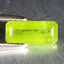 1.06 ct Octagon Cut (8.60 x 3.81 mm) Green Natural Grossular Garnet Gemstone