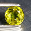 0.51 ct Round (4.88 x 4.84 mm) UnHeated Green Natural Grossular Garnet Gemstone