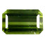 0.85 ct Magnificent Octagon (6.89 x 4.22 mm) Green Tourmaline Natural