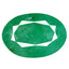 0.37 ct Oval Cut (5.82 x 4.04 mm) Colombian Green Emerald Natural Gemstone