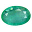 0.36 ct Oval Cut (5.99 x 4.06 mm) Colombian Green Emerald Natural Gemstone