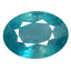 0.58 ct Oval (6.36 x 4.60 mm) Unheated Natural Greenish Blue Grandidierite