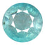 0.71 ct Round (5.62 x 5.62 mm)Unheated Natural Greenish Blue Grandidierite