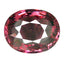 1.39 ct Oval (7.68 x 6.11 mm) Tanzania Natural Pink Malaya Garnet Gemstone