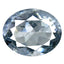 2.11 ct Oval (9.97 x 8.01 mm) Brazilian Natural Blue Aquamarine Gemstone