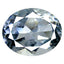 2.44 ct Oval (10.02 x 8.07 mm) Brazilian Natural Blue Aquamarine Gemstone