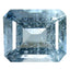 2.99 ct Octagon (8.64 x 7.36 mm)Brazilian Natural Blue Aquamarine Gemstone