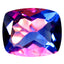 4.51 ct Cushion (11.11 x 9.07 mm) Brazil Color Change Fluorite Gemstone