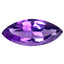 3.29 ct Marquise (15.55 x 7.14 mm) Un-Heated Uruguay Purple Amethyst