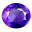 2.96 ct Valuable Oval (10.08 x 8.86 mm) Un-Heated Purple Amethyst Gemstone