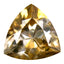1.90 ct Triangle (7.06 x 7.18 mm) UnHeated Brown Zircon Natural Gemstone