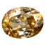 2.62 ct Oval (9.11 x 6.98 mm) UnHeated Brown Zircon Natural Gemstone