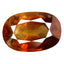 1.56 ct Oval (7.70 x 5.34 mm) Un-Heated Honey Brown Sapphire Gemstone