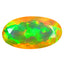 2.34 ct Oval (13.41 x 7.34 mm) Un-Heated Ethiopia Rainbow Opal Gemstone
