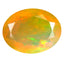 2.50 ct Oval (11.35 x 8.67 mm) Un-Heated Ethiopia Rainbow Opal Gemstone