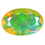 1.90 ct Oval (11.70 x 7.63 mm) Un-Heated Ethiopia Rainbow Opal Stone