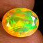 1.99 ct Oval (10.60 x 8.34 mm) Un-Heated Ethiopia Rainbow Opal Loose Stone