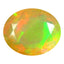 2.40 ct Oval (10.45 x 8.58 mm) Un-Heated Ethiopia Rainbow Opal Stone