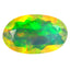1.81 ct Oval (12.32 x 7.53 mm) Un-Heated Ethiopia Rainbow Opal Loose Stone