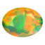 1.57 ct Oval (10.87 x 7.95 mm) Un-Heated Ethiopia Rainbow Opal Stone