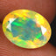 1.93 ct Oval (10.75 x 8.05 mm) Un-Heated Ethiopia Rainbow Opal Loose Stone