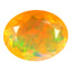 1.78 ct Oval (10.21 x 8.03 mm) Un-Heated Ethiopia Rainbow Opal Gemstone