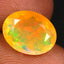 1.78 ct Oval (10.21 x 8.03 mm) Un-Heated Ethiopia Rainbow Opal Gemstone