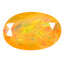 2.01 ct Oval (12.28 x 8.12 mm) Un-Heated Ethiopia Rainbow Opal Gemstone