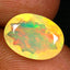 1.86 ct Oval (11.45 x 8.27 mm) Un-Heated Ethiopia Rainbow Opal Loose Stone