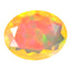 1.68 ct Oval (10.26 x 8.10 mm) Un-Heated Ethiopia Rainbow Opal Loose Stone