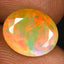 2.00 ct Oval (10.59 x 8.81 mm) Un-Heated Ethiopia Rainbow Opal Gemstone