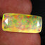 2.91 ct Cushion (16.61 x 7.43 mm) Un-Heated Welo Rainbow Opal Stone